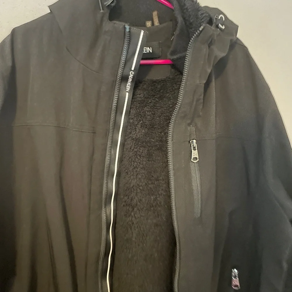 Calvin Klein Men's Black Performance Winter Jacket - Picture 4 of 8